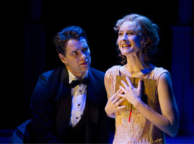 Production Photograph Featuring Jill Paiceand Julian Ovenden (Death Takes A Holiday) (2011.200.401)