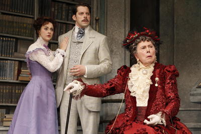Production Photograph Featuring David Furr, Sara Topham, Brian Bedford (Importance of Being Earnest) (2011.200.499)