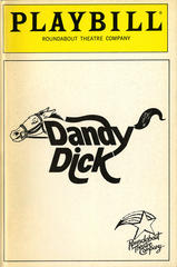 Playbill (Dandy Dick)