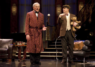 Production Photograph Featuring Brooks Ashmanskas and Victor Garber (Present Laughter) (2011.200.705)