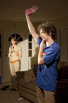 Production Photograph Featuring Halley Feiffer and John Magaro (Tigers Be Still) (2011.200.693)