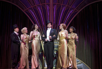 Production Photograph Featuring Colin Donnell with Cast (Anything Goes) (2011.200.998)