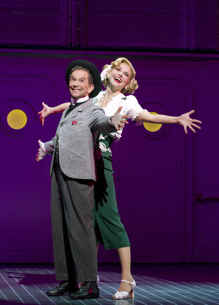 Production Photograph Featuring Joel Grey and Sutton Foster (Anything Goes) (2011.200.996)