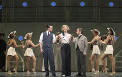 Production Photograph Featuring Colin Donnell, Sutton Foster and Joel Grey with Cast (Anything Goes)