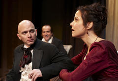 Production Photograph Featuring Peter Stormare, Michael Cerveris, and Mary Louise Parker (Hedda Gabler, 2009)