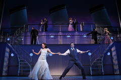 Production Photograph Featuring Laura Osnes and Colin Donnell (Anything Goes) 