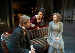 Production Photograph Featuring Ana Reeder, Paul Sparks, and Mary Louise Parker (Hedda Gabler, 2009)