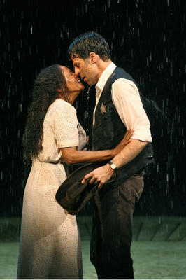 Production Photograph Featuring Audra McDonald and Christopher Innvar (110 in the Shade) (2011.200.993)