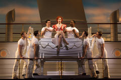 Production Photograph Featuring Jessica Stone with Sailors (Anything Goes)