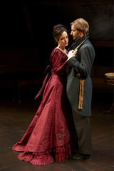 Production Photograph Featuring Paul Sparks and Mary Louise Parker (Hedda Gabler, 2009)