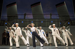 Production Photograph Featuring Sutton Foster with Sailors (Anything Goes)