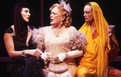 Production Photograph Featuring Lynn Collins, Rue McClanahan and Lisa Emery (The Women) (2011.200.977)