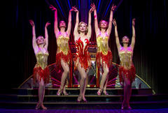 Production Photograph Featuring Sutton Foster with Cast, Blow Gabriel Blow (Anything Goes)