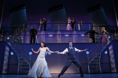 Production Photograph Featuring Laura Osnes and Colin Donnell (Anything Goes)  (2011.200.1005)