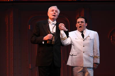 Production Photograph Featuring John McMartin and Robert Creighton (Anything Goes)   (2011.200.1007)