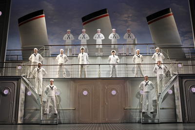 Production Photograph Featuring Sailors (Anything Goes)  (2011.200.1010)