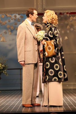 Production Photograph Featuring Adam Godley and Sutton Foster (Anything Goes)   (2011.200.1012)