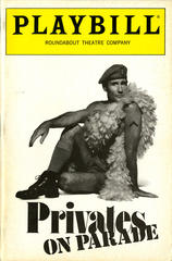 Playbill (Privates on Parade)