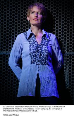 Production Photograph Featuring Liz Callaway (The Look of Love)   (2011.200.1084)
