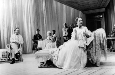 Production Photograph Featuring Helen Mirren, Ron Rifkin and Cast (A Month in the Country, 1995) (2010.200.89)