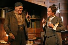 Production Photograph Featuring Jay O. Saunders and Jefferson Mays (Pygmalion, 2007)  