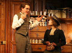 Production Photograph Featuring Jefferson Mays and Claire Danes (Pygmalion, 2007)   