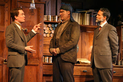 Production Photograph Featuring Jefferson Mays, Jay O. Sanders, and Boyd Gaines (Pygmalion, 2007)   (2011.200.1192)