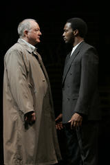 Production Photograph Featuring Henry Strozier and Anthony Mackie (McReele) 