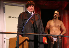 Production Photograph Featuring Kevin Chamberlin and Matthew Montelongo (The Ritz)