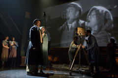 Production Photograph Featuring Alexander Gemignani and Donna Murphy (The People in the Picture) 