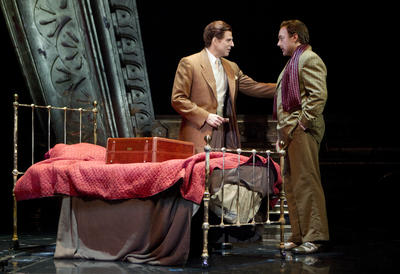 Production Photograph Featuring Christopher Innvar and Alexander Gemignani (The People in the Picture)  (2011.200.1239)