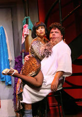 Production Photograph Featuring Rosie Perez and Kevin Chamberlin (The Ritz)