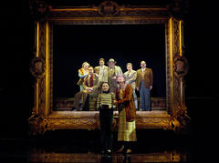 Production Photograph Featuring Rachel Resheff and Donna Murphy with Cast (The People in the Picture) 