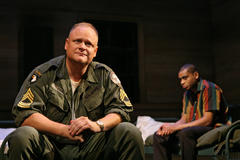 Production Photograph Featuring Larry Clarke and J.D. Williams (Streamers)     