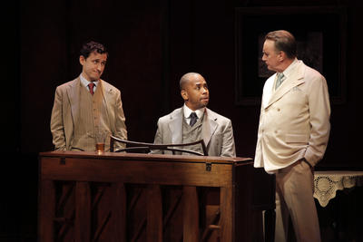 Production Photograph Featuring Michael Therrialt, Michael Boatman and James Judy (Tin Pan Alley Rag)  (2012.200.37)