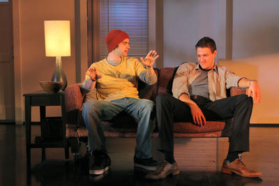 Production Photograph Featuring Jake O'Connor and Gabriel Ebert (Suicide Incorporated)  (2012.200.23)