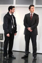 Production Photograph Featuring Mike DiSalvo and Toby Leonard Moore (Suicide Incorporated)  