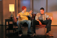 Production Photograph Featuring Jake O'Connor and Gabriel Ebert (Suicide Incorporated) 
