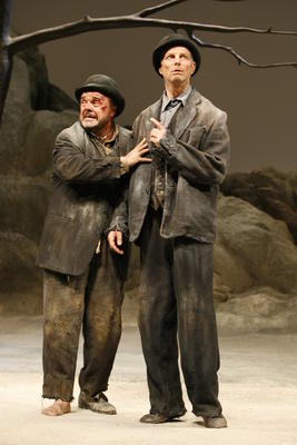 Production Photograph Featuring Nathan Lane and Bill Irwin (Waiting For Godot)   (2012.200.99)