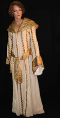 Velvet and Brocade Beaded Robe (People in the Picture)